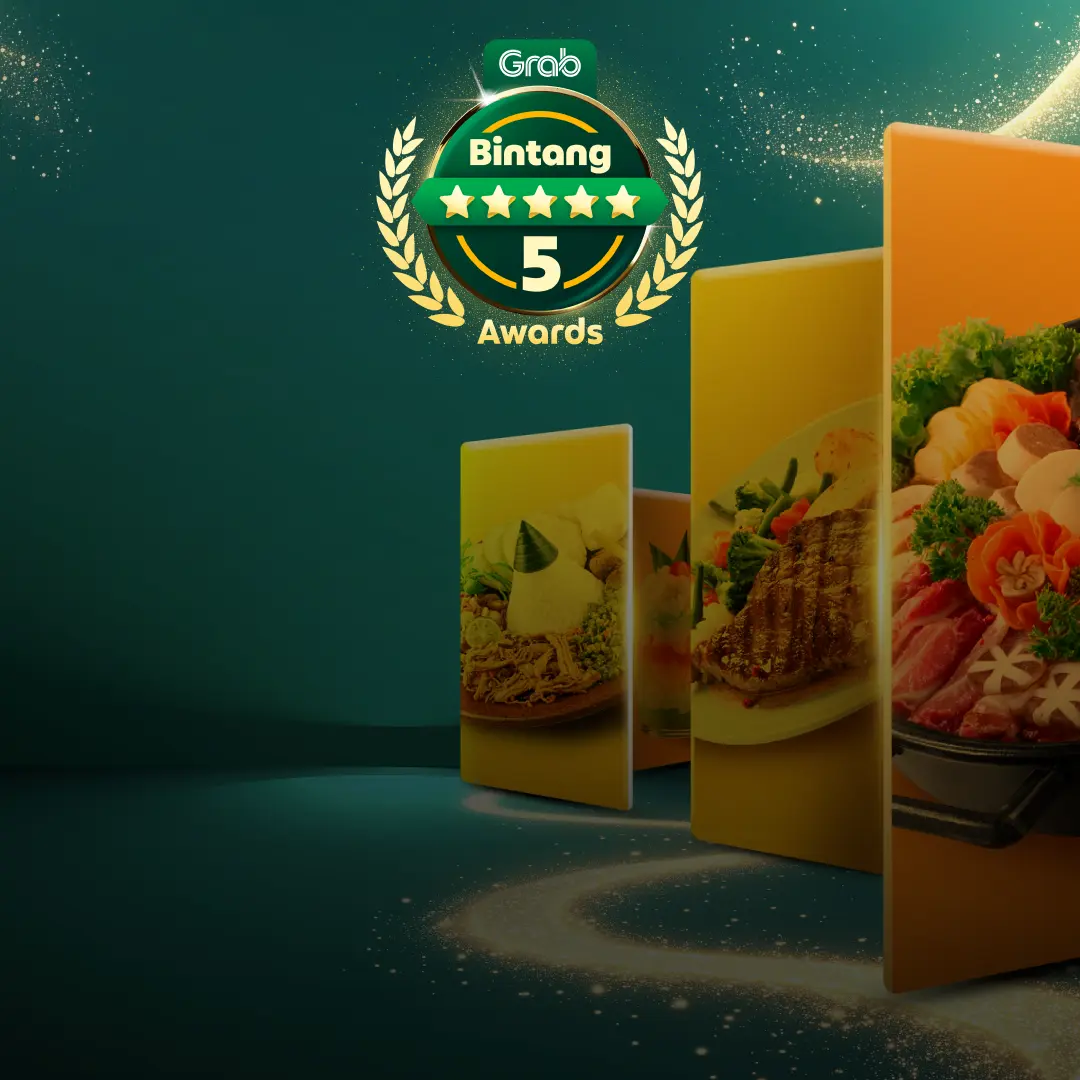 Grab Food Bintang 5 Awards Hero